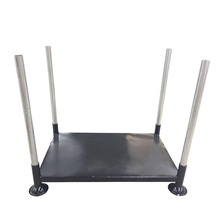 Stacking rack with detachable posts