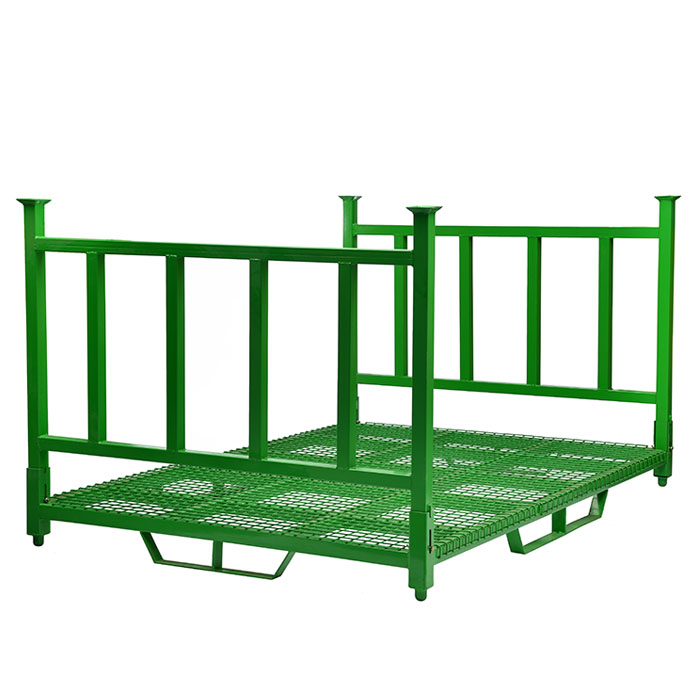 Metal tire shipping rack